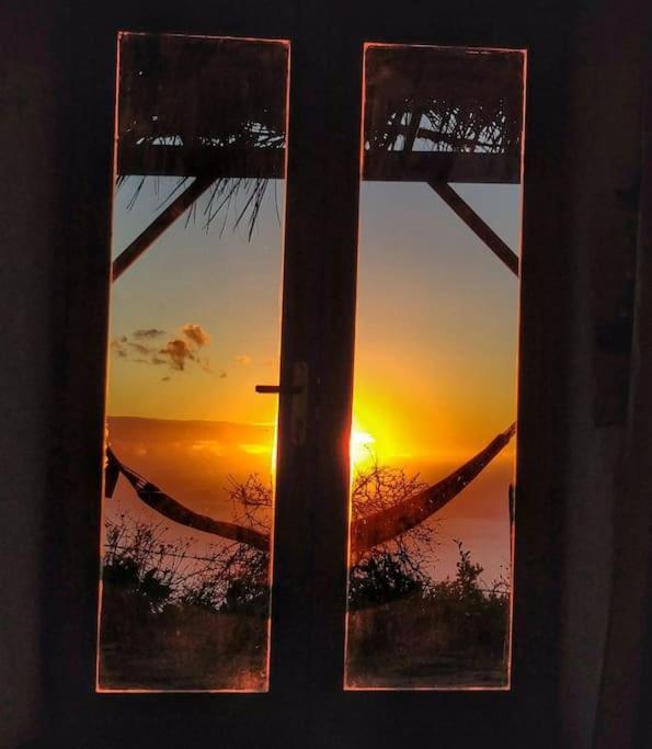 Villa Casita En El Campo Con Vista Al Oceano Tijarafe Exterior foto
