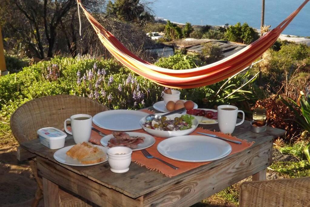 Villa Casita En El Campo Con Vista Al Oceano Tijarafe Exterior foto
