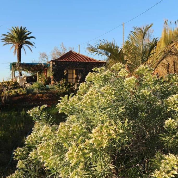 Villa Casita En El Campo Con Vista Al Oceano Tijarafe Exterior foto